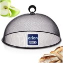 Klosz Osłona do Przykrywania Żywności Siatka Metalowa Czarna 30 cm ORION