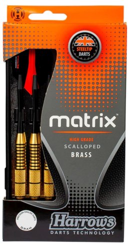Lotki Rzutki Stalowe Steel Tip do Darta Solidne HARROWS STEEL MATRIX 22g