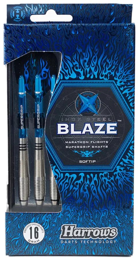 Lotki Rzutki do Darta Elektronicznego Soft Darta HARROWS SOFT BLAZE 18g