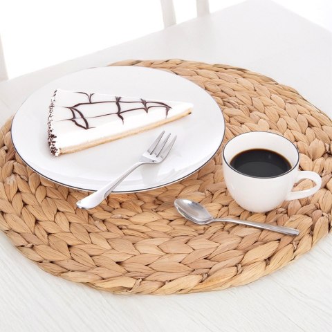 Mała Filiżanka do Kawy Espresso Porcelanowa Biała z Obwódką 100 ml