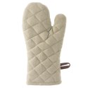 Rękawica Kuchenna Bawełniana z Magnesem i Pętelką Oliwkowa 32 cm