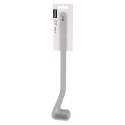 Szczotka do WC Toaletowa Silikonowa Wisząca Szara 40 cm ORION