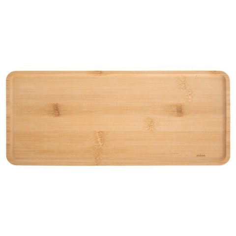 Talerz Drewniany Prostokątny do Serwowania Bambusowy 35 x 15 cm ORION
