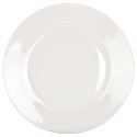 Zestaw serwis obiadowy porcelanowy biały 16 el.