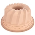 Forma Silikonowa do Pieczenia Babki z Kominem Beżowa 23,5 x 11 cm ORION
