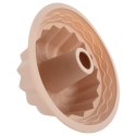 Forma Silikonowa do Pieczenia Babki z Kominem Beżowa 23,5 x 11 cm ORION