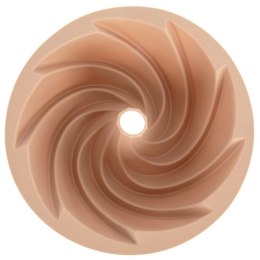 Forma Silikonowa do Pieczenia Babki z Kominem Beżowa 23,5 x 9 cm ORION