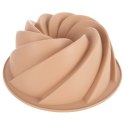 Forma Silikonowa do Pieczenia Babki z Kominem Beżowa 23,5 x 9 cm ORION