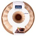 Forma Silikonowa do Pieczenia Babki z Kominem Beżowa 26 x 9,5 cm ORION