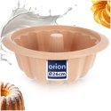 Forma Silikonowa do Pieczenia Babki z Kominem Beżowa 26 x 9,5 cm ORION