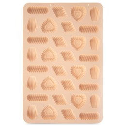 Forma do Ciastek Pralin Czekoladek Silikonowa Beżowa Foremka ORION 31x21 cm