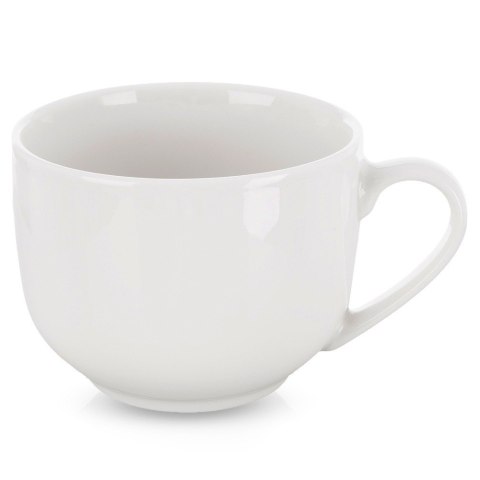 Kubek Porcelanowy XL do Kawy Herbaty Biały Klasyczny 0,65 L ORION