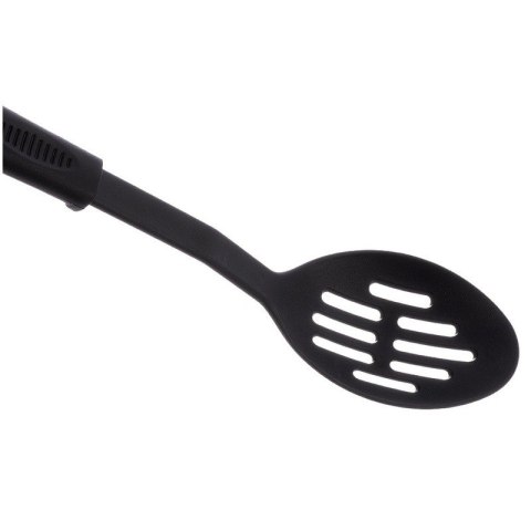 Łyżka Cedzakowa Szumówka Czarna do Pierogów Frytek Kuchenna ORION 30,5 cm