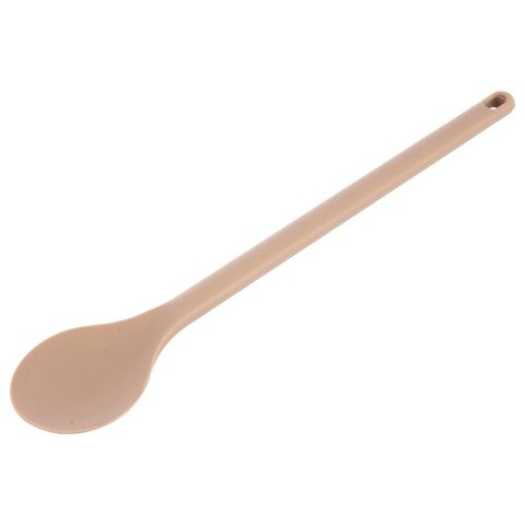 Łyżka Kuchenna Silikonowa Beżowa do Mieszania Nakładania ORION 28 cm
