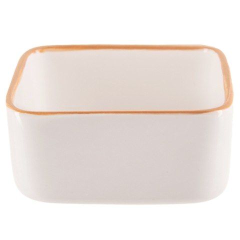 Miseczka Kokilka Ceramiczna Kwadratowa do Zapiekania Biała 90 ml ORION