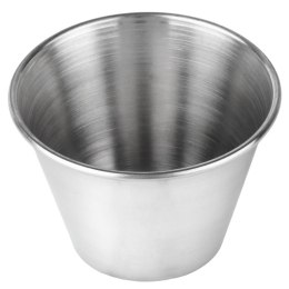 Miseczki do Sosów Dipy Dipówki Stalowe Srebrne Zestaw 12 szt. 75 ml VILDE