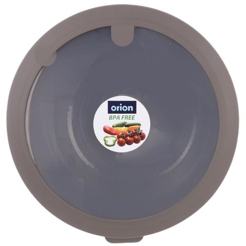 Miska Plastikowa z Pokrywką do Mikrofalówki Uszczelka Beżowa 4 L ORION