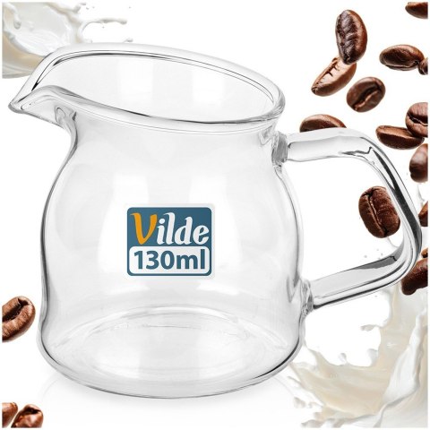 Mlecznik Szklany Dzbanuszek na Mleko Śmietankę Sos 130 ml VILDE