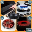 Patelnia Granitowa z Uchwytem Soft Touch Indukcja Czarna 20 cm VILDE