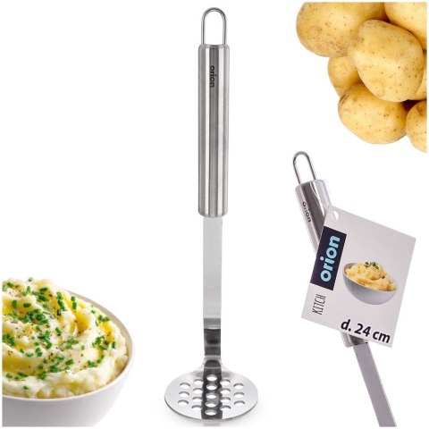 Ubijak do Ziemniaków Tłuczek Kuchenny Stalowy Kitch 24 cm ORION