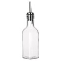 Zestaw Butelek Butelki na Oliwę Ocet ze Stojakiem Dozownik VILDE 2x150 ml