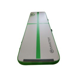 Airtrack Mata Gimnastyczna Dmuchana MASTER 300 x 100 x 20 cm Grey-Green
