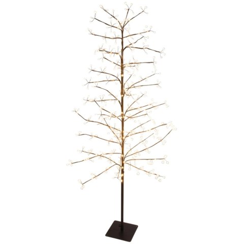 Drzewko Świecące LED 150 cm 360 Ciepłych Diod Timer IP44 Zewnętrzne ORION