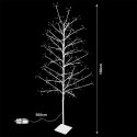 Drzewko Świecące LED 150 cm 360 Ciepłych Diod Timer IP44 Zewnętrzne ORION