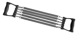 Espander Sprężynowy do Ćwiczeń Treningu 5 Sprężyn Solidny KUBISPORT 56 cm