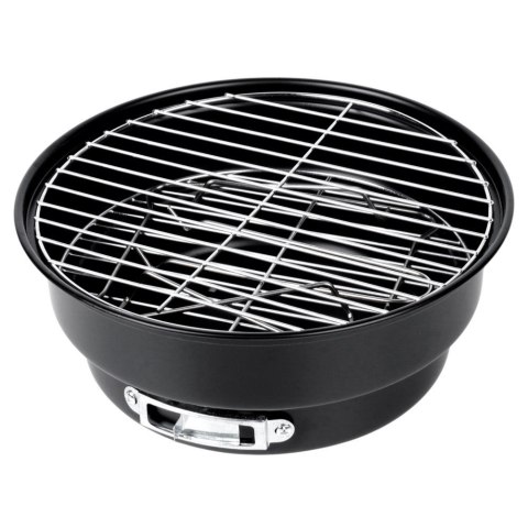 Grill Węglowy Przenośny Turystyczny Składany Czarny 46 x 22 cm VILDE