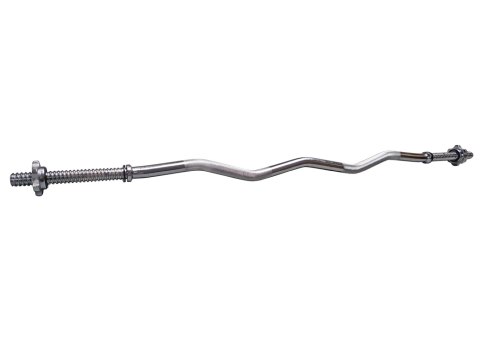 Gryf Łamany Złamany Dwuręczny do Ćwiczeń Treningu KUBISPORT 1200/25 mm