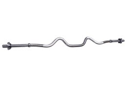 Gryf Łamany Złamany do Ćwiczeń Treningu Dwuręczny KUBISPORT 1220/25 mm