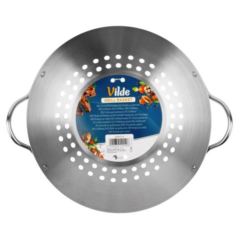 Koszyk do Grillowania Stalowy Perforowany do Warzyw Mięsa ORION 20,5 cm