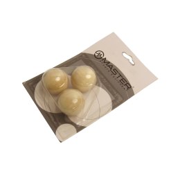 Kule Do Buli Drewniane MASTER Petanque 3 Sztuki Zapasowe Kule 7cm