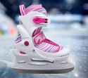 Łyżwy Figurowe Kobiece Dziewczęce Regulowane KUBISPORT roz.38-41