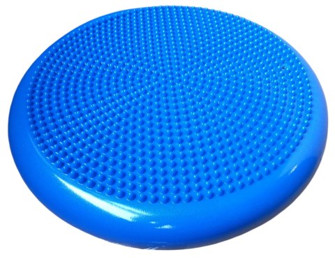 Poduszka do Balansowania Balansująca Masująca Niebieska KUBISPORT 33 cm