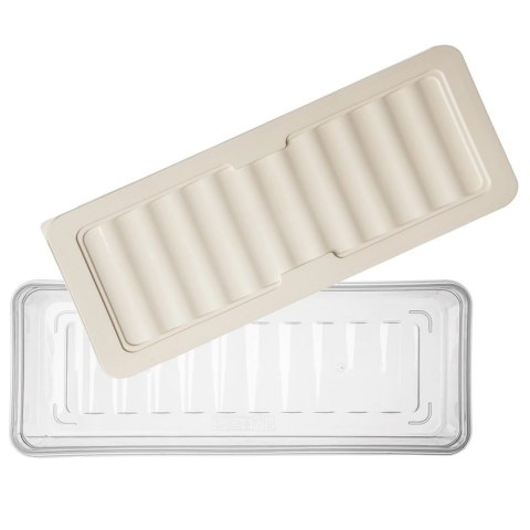Pojemnik na Wędliny Sery 1 L ORION Falowane Dno Zmywarka 28,5 x 11 cm