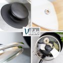 Pokrywka Szklana Żaroodporna Odpowietrznik 24 cm VILDE Zmywarka