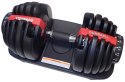 Regulowana Jednoręczna Hantla Ciężarek Obciążenie 15w1 KUBISPORT 24 kg
