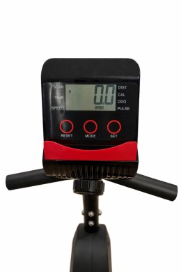 Rower Stacjonarny Magnetyczny Leżący Cichy z Wyświetlaczem KUBISPORT BC81K