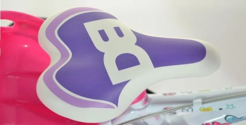 Rowerek Dziecięcy 16 Cali Barbie Dla Dziewczynki Koszyk Fotelik Dino Bikes