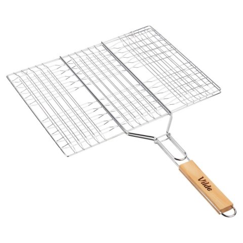 Ruszt do Grillowania Metalowy Uniwersalny na Grill z Uchwytem ORION 40x30cm