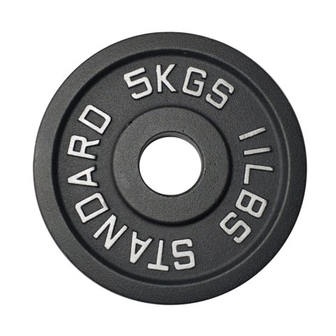 Talerz Ciężar Obciążenie Olimpijskie Żeliwne Solidne KUBISPORT 5 kg 50 mm