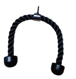 Uchwyt Lina do Wyciągu Atlasu Ćwiczeń Treningu na Triceps KUBISPORT 65 cm