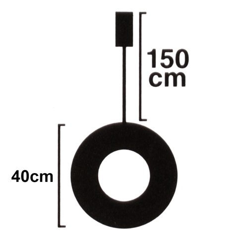 Wianek Świąteczny 40 cm Złoty Świecący 30 LED Ciepłe Światło z Timerem