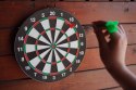 Zestaw 3w1 Tarcza do Rzucania Darta Zabawy Rzutki Lotki KUBISPORT 38 cm
