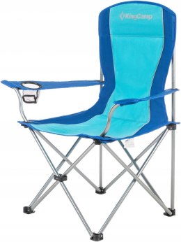 Krzesło Turystyczne Kempingowe Wędkarskie Składane KING CAMP Blue
