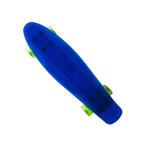 Deskorolka Mini Longboard - niebieska
