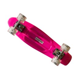 Deskorolka Mini Longboard - różowa