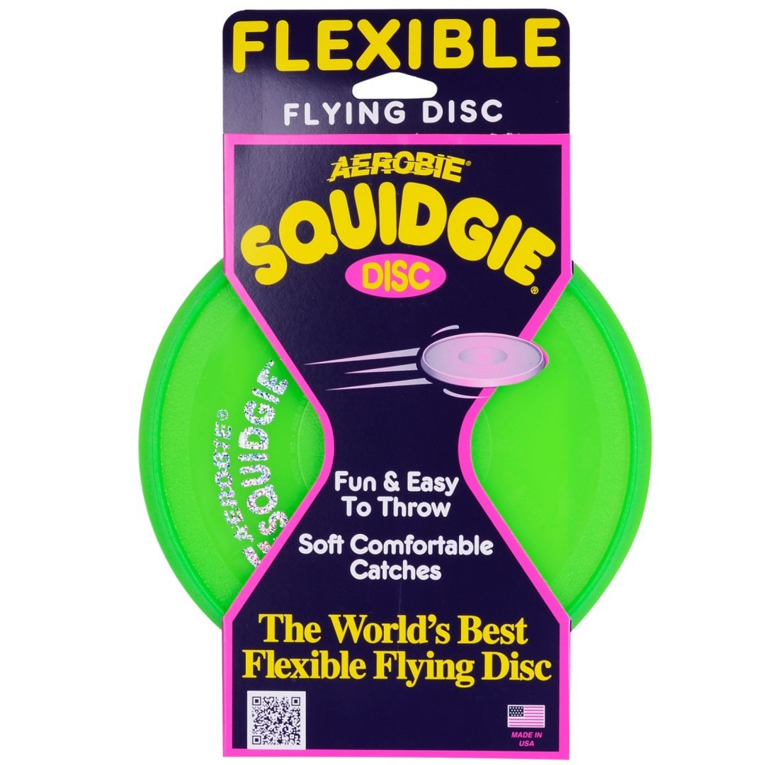 Frisbee Dysk do Rzucania AEROBIE Squidgie Green